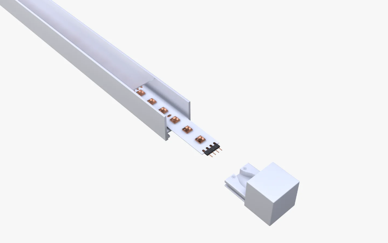 PureEdge Lighting. ZC. ZIPP LED DIY (DO IT YOURSELF) CEILING/WALL, 24VDC REMOTE POWER.
