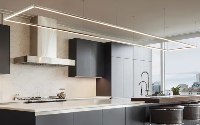 PureEdge Lighting. CSDM. CIRRUS LED SUSPENSION DOWNLIGHT MODULAR, STATIC WHITE OR WARM DIM.