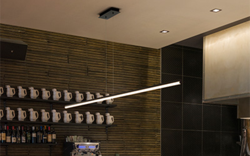 PureEdge Lighting. CST1P. CIRRUS SUSPENSION T1 TUBULAR T1 DYNAMIC/TUNABLE WHITE DOWNLIGHT, CENTER FEED.