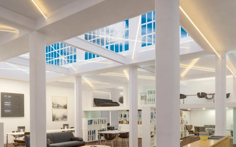 PureEdge Lighting. LZ. LAZER LINE DIRECT OR DIRECT/INDIRECT SUSPENDED LED LIGHTING SYSTEM, 24VDC - REMOTE POWER.