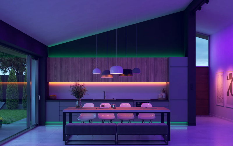 PureEdge Lighting. LCMW.6. LIGHT CHANNEL 0.6'' RECESSED MILLWORK 24VDC RECESSED 5 CHANNEL WIRELESS CONTROL, TRUCOLOR RGBTW.