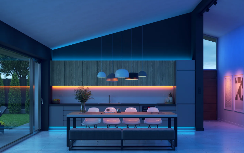 PureEdge Lighting. LCS.3. LIGHT CHANNEL COMPLETE FIXTURE 0.3'' CHANNEL 24VDC 5W, TRUCOLOR RGBTW.