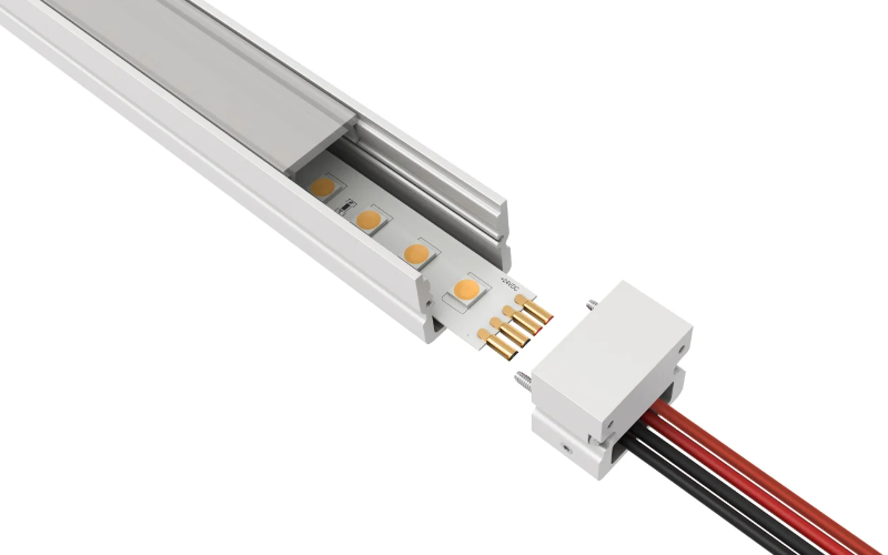PureEdge Lighting. LCS.6. LIGHT CHANNEL 0.6 DIY SURFACE MOUNT 24VDC, DO-IT-YOURSELF IN STATIC & TUNABLE WHITE, WARM DIM, RGB, MONOCHROMATIC COLOR & RGBTW.