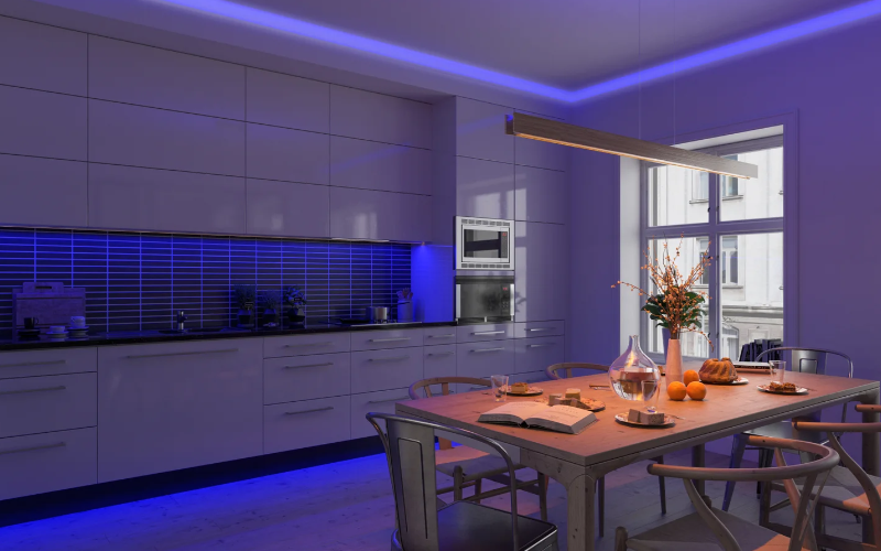 PureEdge Lighting. LCS.6. LIGHT CHANNEL COMPLETE FIXTURE 0.6'' 24VDC SURFACE MOUNT 5 CHANNEL WIRELESS CONTROL, TRUCOLOR RGBTW.