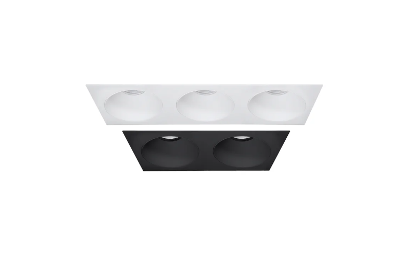 PureEdge Lighting. Luca 3.5'' Static White Multiples 120V-277V, Recessed Fixed, Adjustable & Wall Wash Downlights.