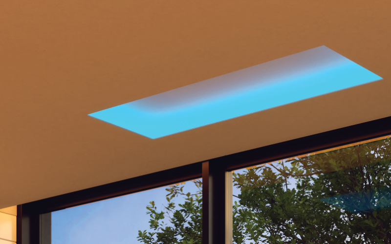 PureEdge Lighting. KNE. KNIFE EDGE CEILING TRUCOLOR™ RGBTW 24VDC PLASTER-IN LED SYSTEM, 5 CHANNEL CONTROL.