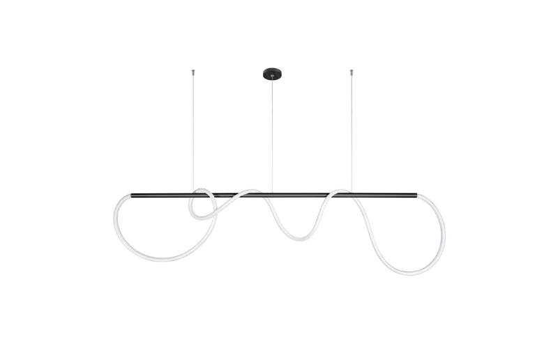 PureEdge Lighting. FSR. FLOW PIPE SUSPENSION RGBTW 24VDC, REMOTE POWER, CENTER FEED.