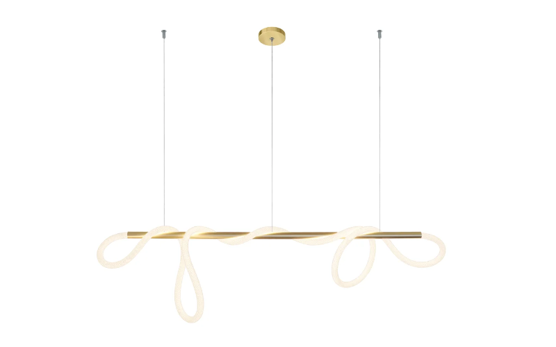 PureEdge Lighting. FPP. FLOW PIPE SUSPENSION RGBTW 24VDC, CENTER FEED WITH POWER.
