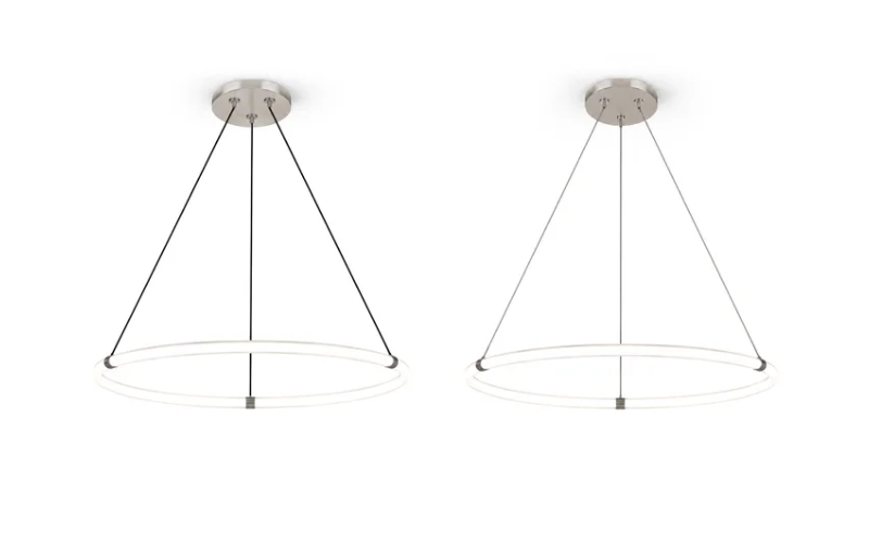 PureEdge Lighting. SLHSR. SOLINA 360 HOOP PENDANT 24VDC, STATIC WHITE, WARM DIM, TUNABLE WHITE, & TRUCOLOR.