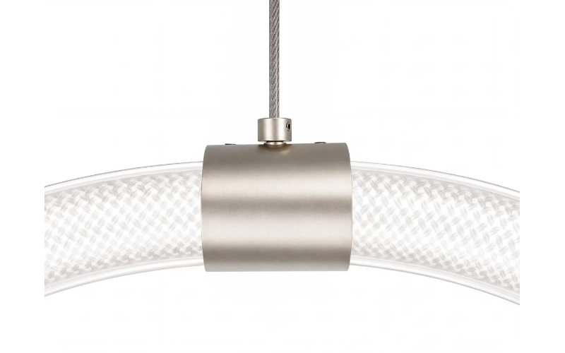PureEdge Lighting. RCP. SOLINA 360 RING CEILING STEM PENDANT 24VDC WITH POWER, STATIC WHITE & WARM DIM.
