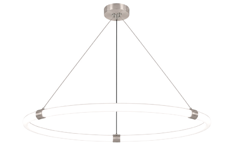 PureEdge Lighting. HSP. SOLINA 360 HOOP PENDANT 24VDC WITH POWER, STATIC WHITE & WARM DIM.