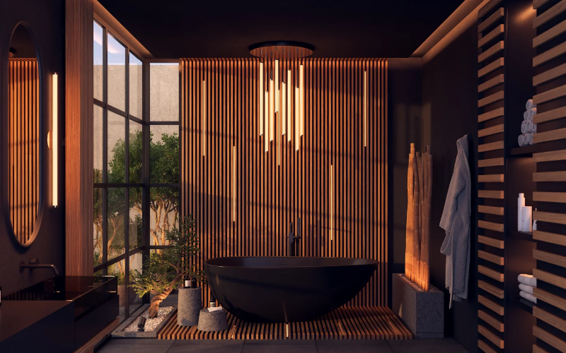 PureEdge Lighting. SWR. SOLINA 360 WALL/VANITY 24VDC, TRUCOLOR™ PREMIUM TUNABLE WHITE.