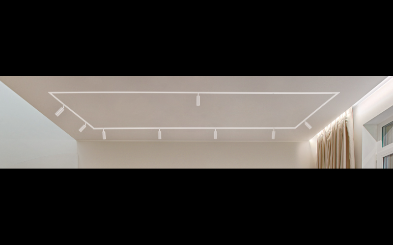PureEdge Lighting. TTRJ. TRUTRACK TRIM J TYPE 120V RECESSED ONE-CIRCUIT TRACK SYSTEM, 1/2'' TRIM.