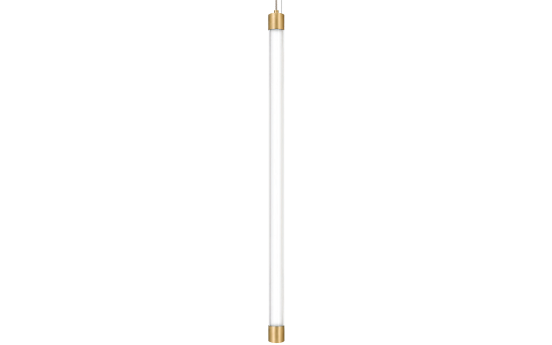PureEdge Lighting. SSVP. SOLINA 360 VERTICAL MONOPOINT PENDANT, POWER IN CANOPY, STATIC WHITE & WARM DIM.