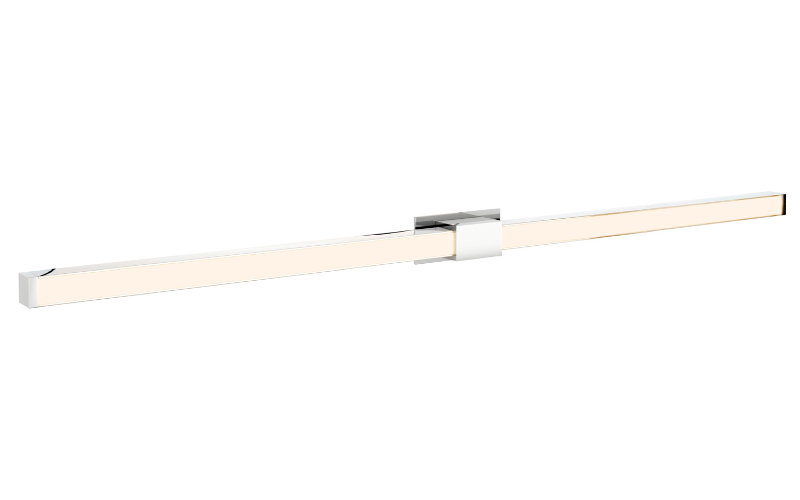Pure Edge Lighting. TXW2R. Tie Stix Wall 2-Light Dynamic/Tunable White With Remote 24VDC Power Supply, Human Centric Lighting.