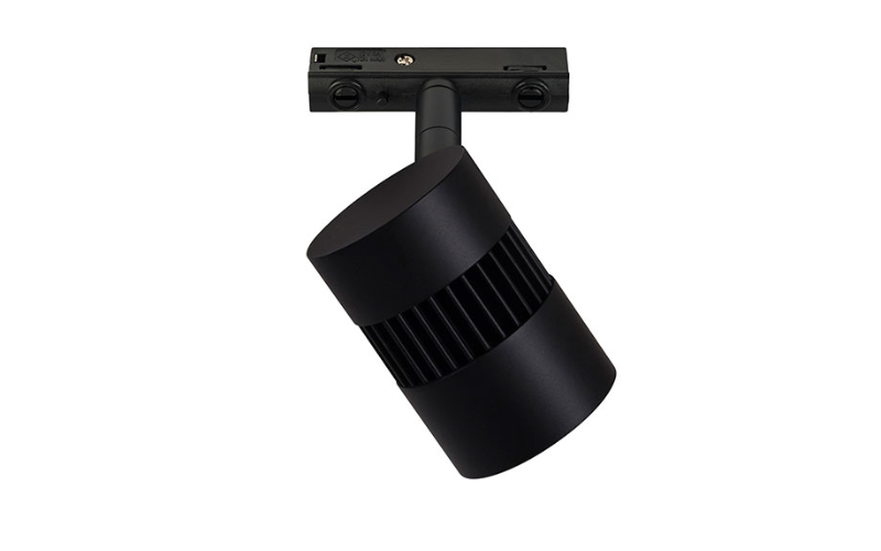 T24. RADIANT MEDIUM TRACK HEAD 24VDC INTEGRATED LED, STATIC WHITE