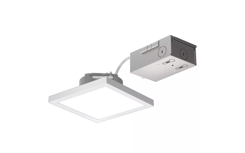 Prescolite. LBSE. LITEBOX EDGE-LIT SQUARE FIXED CCT DOWNLIGHT W/ REMOTE J-BOX.