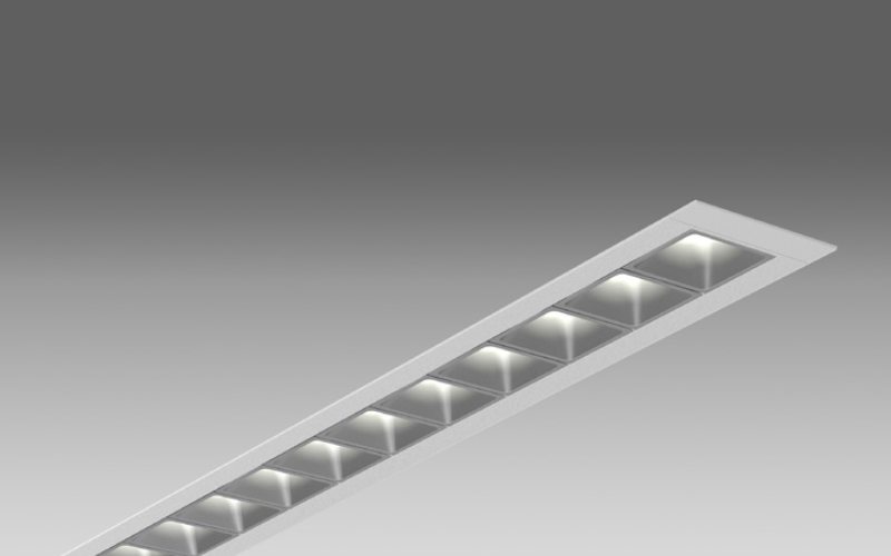 Pinnacle Architectural Lighting. EV1D. EDGE 1'' Recessed Linear.