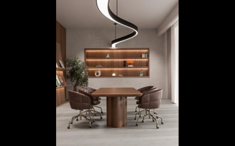 PreciseLED. WAVE-PM. WAVE Pendant Mount Curved LED Lighting System.