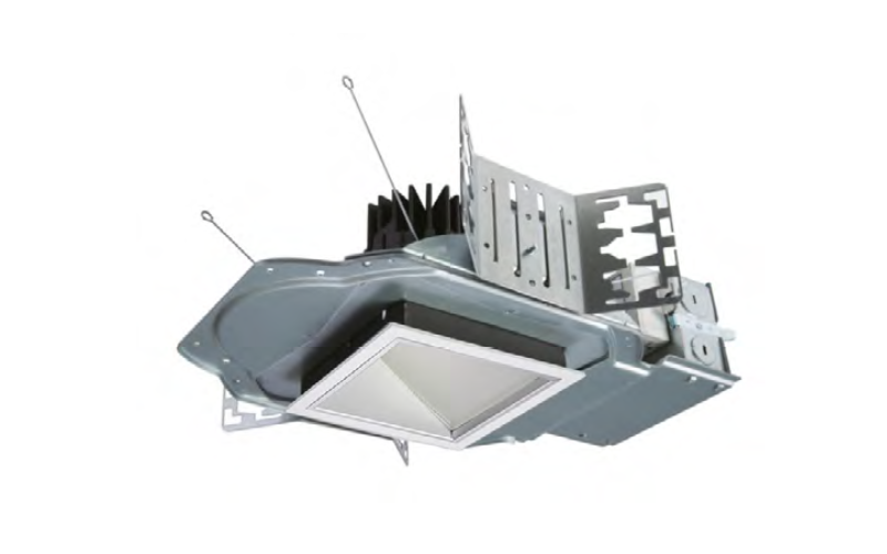 LDSQ4C EU4C 4LBSQ. 4” Square, New Construction Downlight and Wall Wash