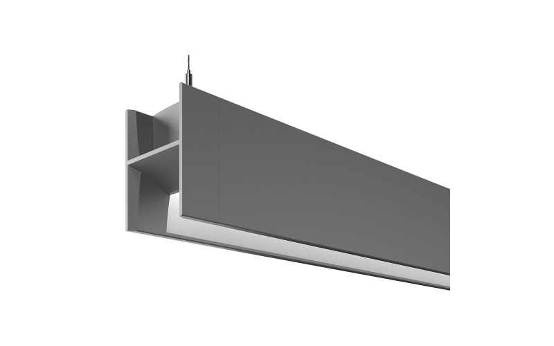 Peerless. PRM4D. 4'' Prim Direct Suspended Linear Static White.