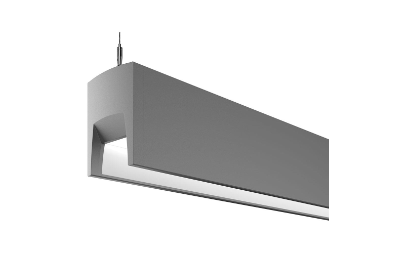 Peerless. PRM4D. 4'' Prim Direct Suspended Linear Static White.
