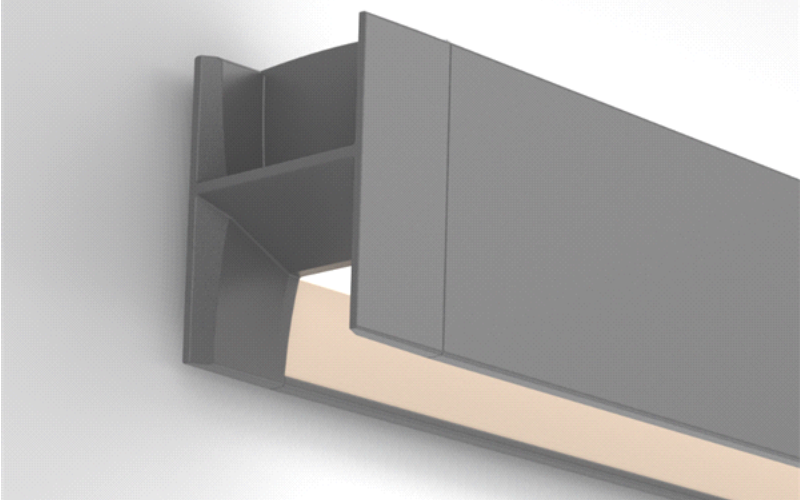 Peerless. PRM4WID. 4'' Prim Wall Indirect Direct Static White.