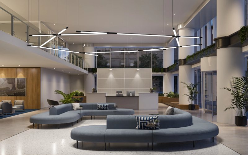 A-Light. ALO3D. Aloft Plug & Play Linear Lighting System in 3D.