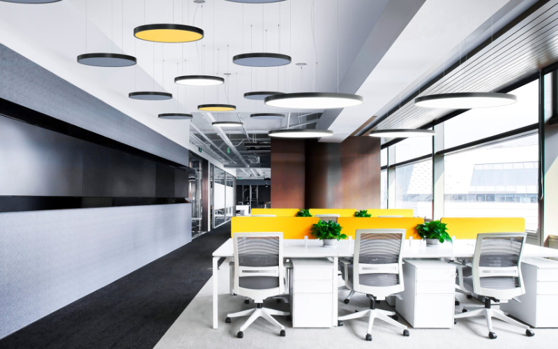 A-Light. ATLP. Atlas Circular Pendant for Uniform Ambient Illumination.