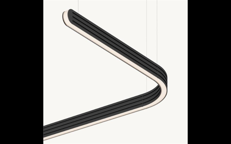 Peerless. Aptitude 1'' Pendant System for Linear Runs, Curves & Patterns.