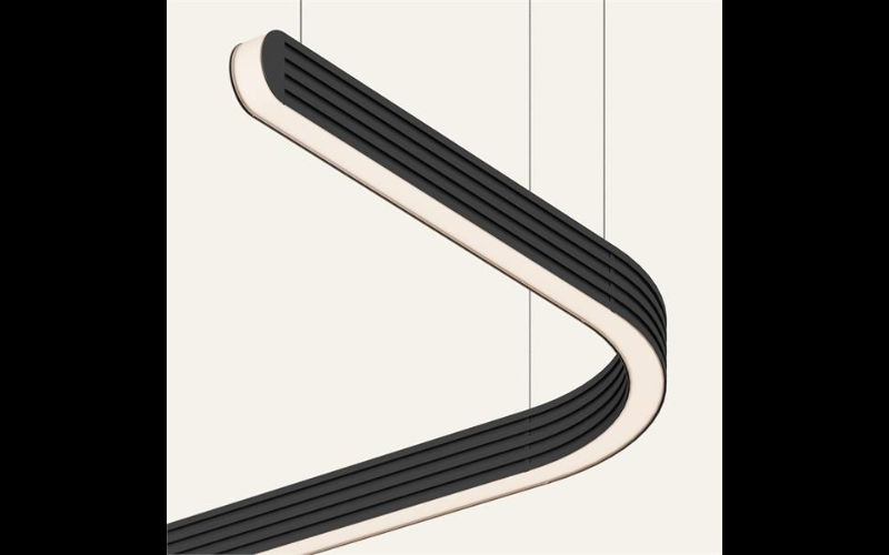 Peerless. APTP. Aptitude 2'' Pendant System for Linear Runs, Curves & Patterns.