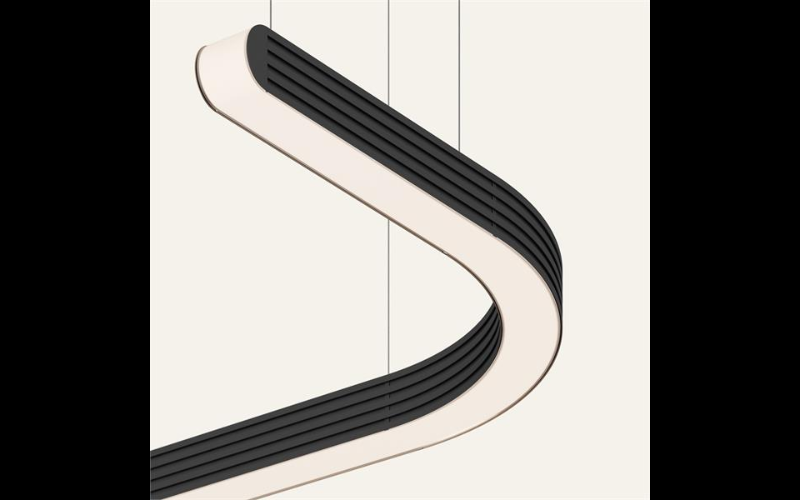 Peerless. APT4P. Aptitude 4'' Pendant System for Linear Runs, Curves & Patterns.