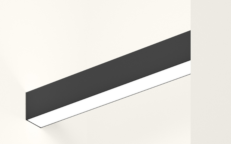 Peerless. PL3SPAN. Pierline 3'' Linear Wall-to-Wall Span for Clean & Simple Lines of Light.