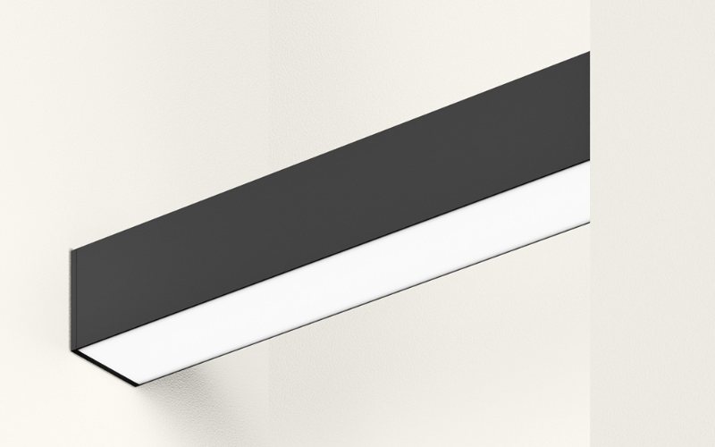 Peerless. PL5SPAN. Pierline 5'' Linear Wall-to-Wall Span for Bold Lines of Light.