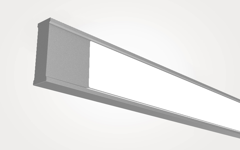 Peerless. RNNAVWW. Renna LED Tunable White Vertical Wall Wash Suspended.