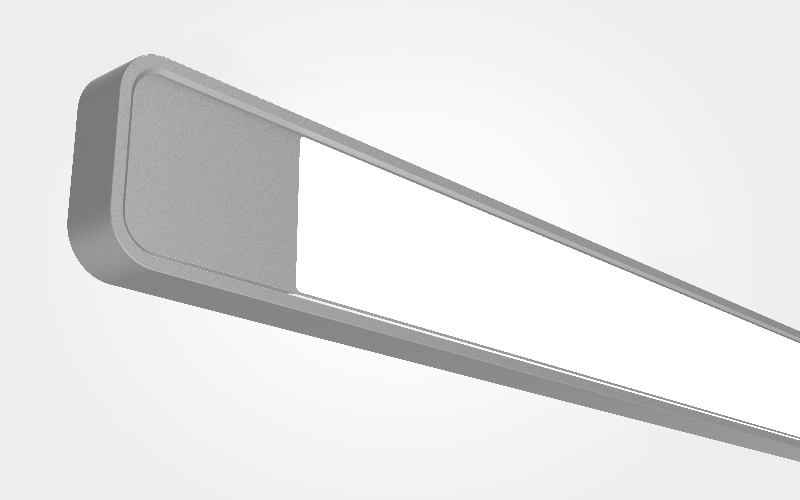 Peerless. RNNAVWW. Renna LED Tunable White Vertical Wall Wash Suspended.