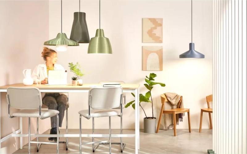 PrentaLux. 409. 3D Printed Luminaire A-19 LED Lamp Based Luminaire Decorative.