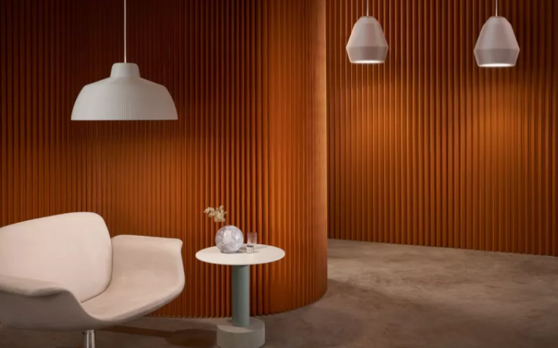 PrentaLux. 417. 3D Printed Luminaire A-19 LED Lamp Based Luminaire Decorative.