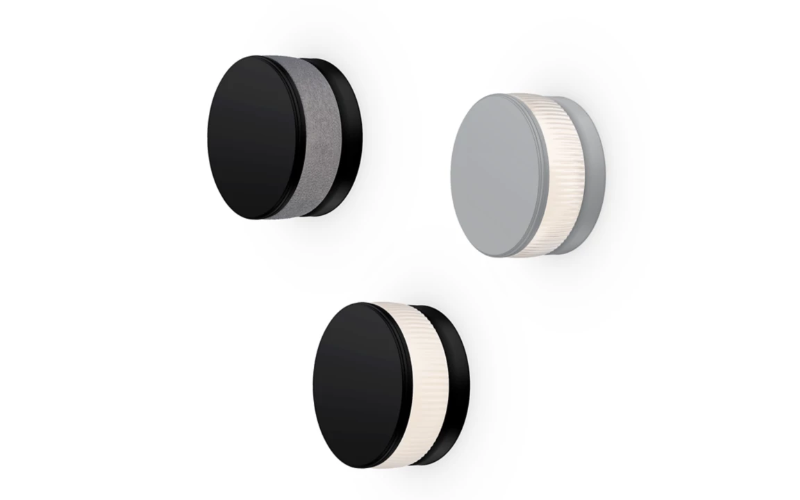 PrentaLux. Fluxyn Series - 6'' Round Surface Mount/Wall Sconce 4'' Integral LED Light Engine Performance Decorative.