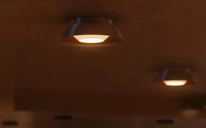 PrentaLux. SM6. Fluxyn Series - 14'' Disc Surface Mount 6'' Integral LED Light Engine Performance Decorative.