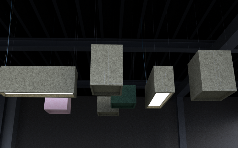 SABIN. BLK-L-DF. BLOCK LIT - DIFFUSE.