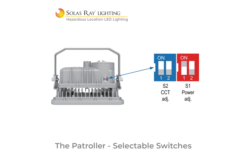 Solas Ray Lighting. HJAS. The PATROLLER™ Hazardous Location LED Lighting.
