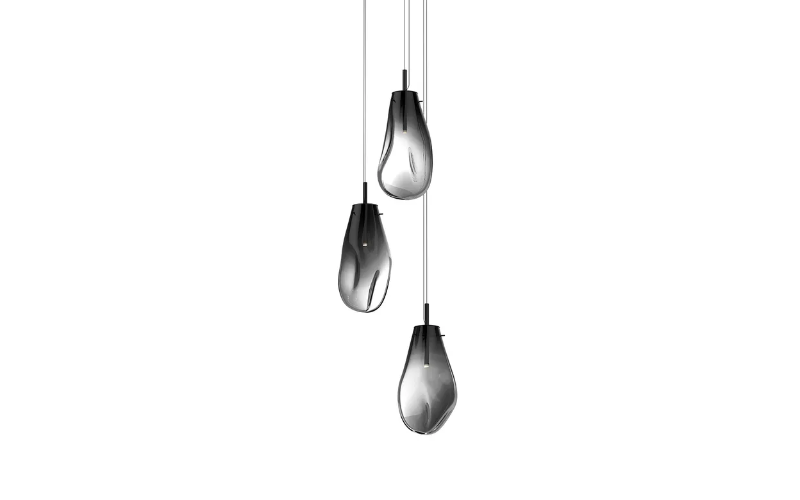 Sonneman. 2981. Liquid LED Chandelier 3-Light Large.