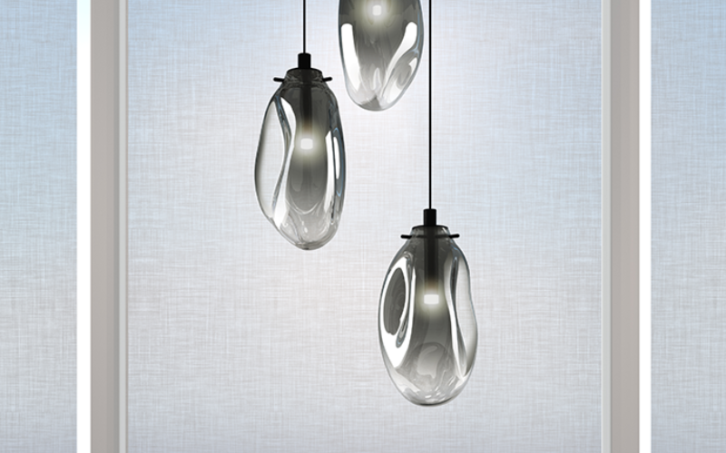 Sonneman. 2981. Liquid LED Chandelier 3-Light Large.