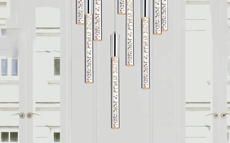Sonneman. 2253. Champagne Wands Chandelier