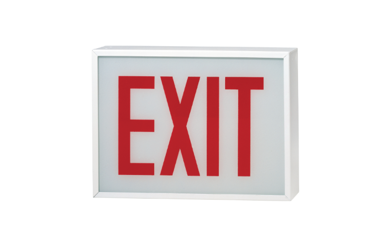 Sure-Lites. STEEL EXIT