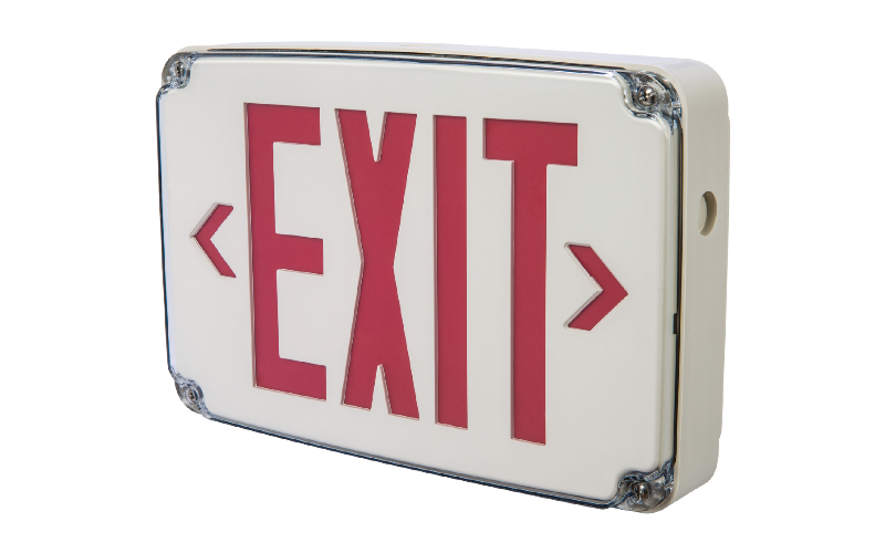 Sure-Lites. LPXW. Outdoor Exit UL924 Wet Location.