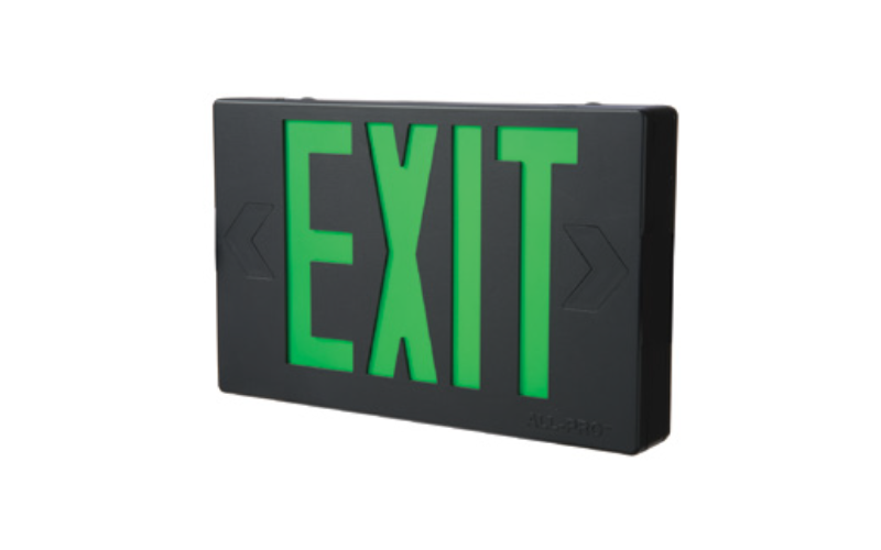Sure-Lites. LPX. LED polycarbonate Exit with 90 minutes of run time.
