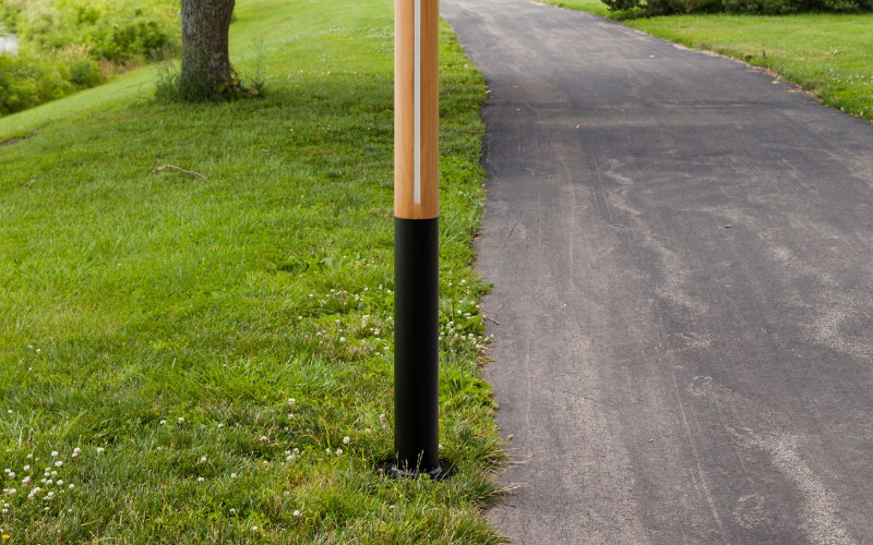 Structura. BOL. 8’ – 16’ Round Straight Linear LED Poles.