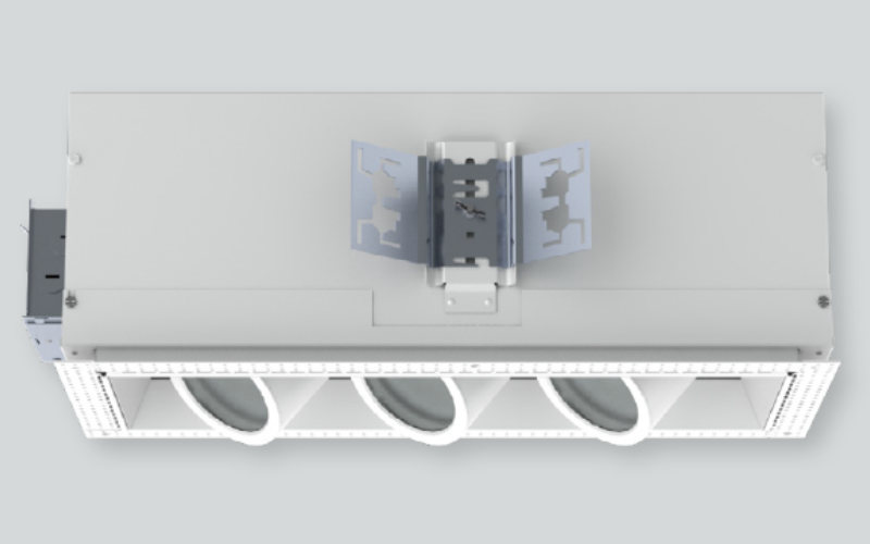 Spectrum Lighting. RC6-NF4. 6'' MODULAR ACCENT LIGHT REGRESSED RAZOR EDGE FLANGELESS XT LED SERIES / MULTI-MODULE / 4 x 5000 LUMENS.